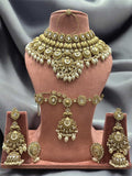 Rajwadi Antique Gold Choker Set