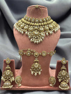 Rajwadi Antique Gold Choker Set